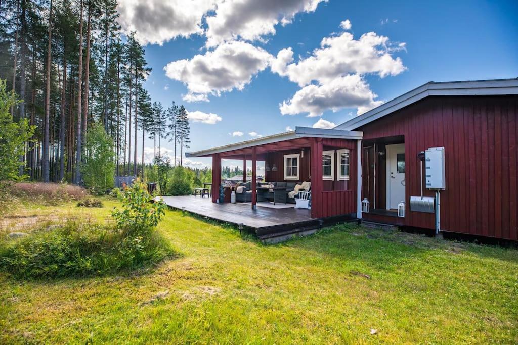 Вилла Langroesta; Ruime Blokhut Grenzend Aan Bos Хагфорс Экстерьер фото